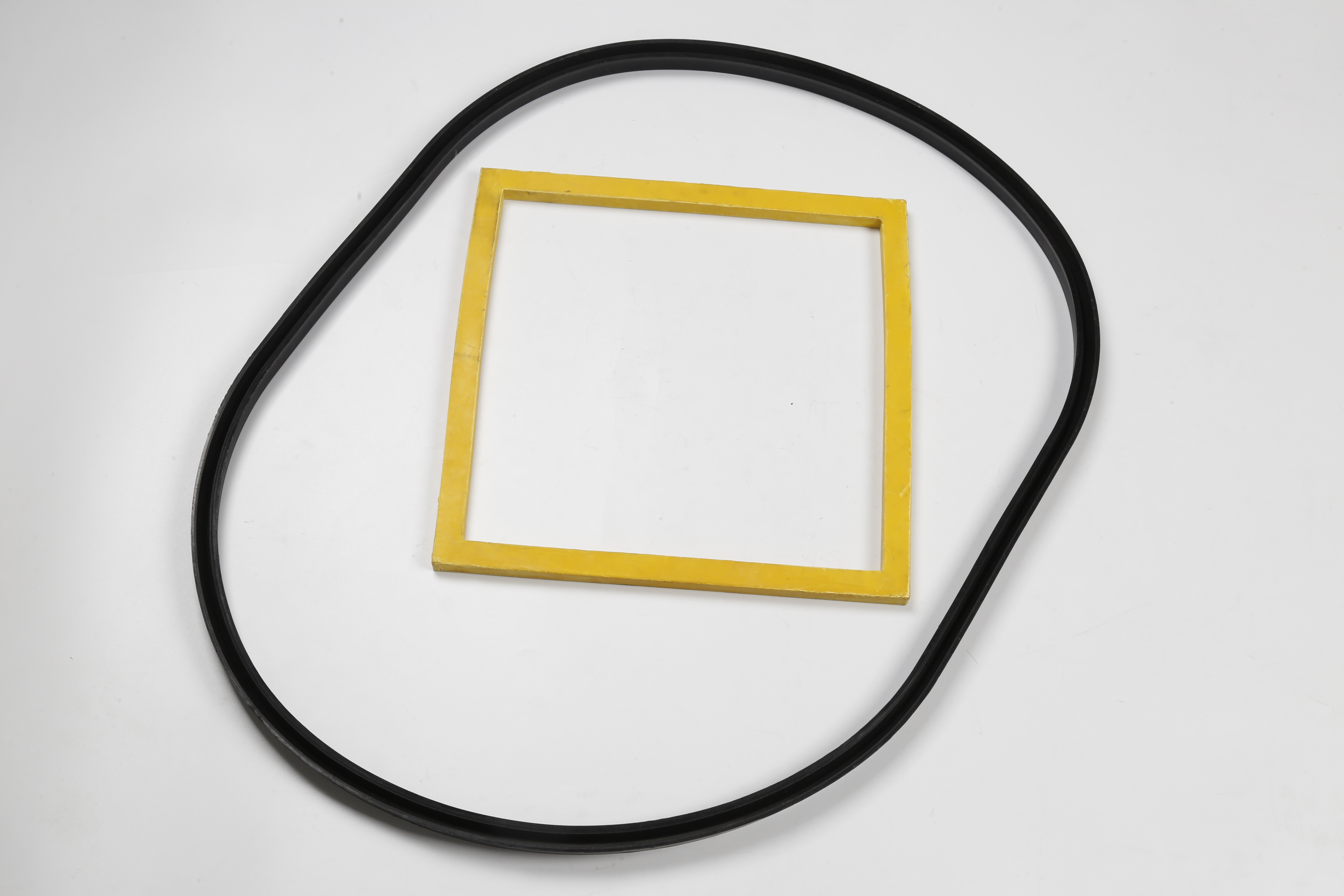 Large silicone rubber